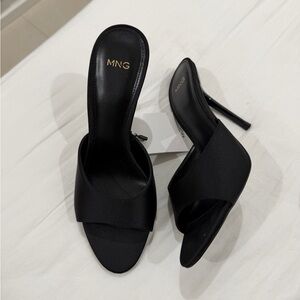 Mango Women's Elegant Black Heels